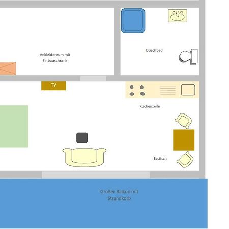 Appartements Fischerhus Glowe Esterno foto