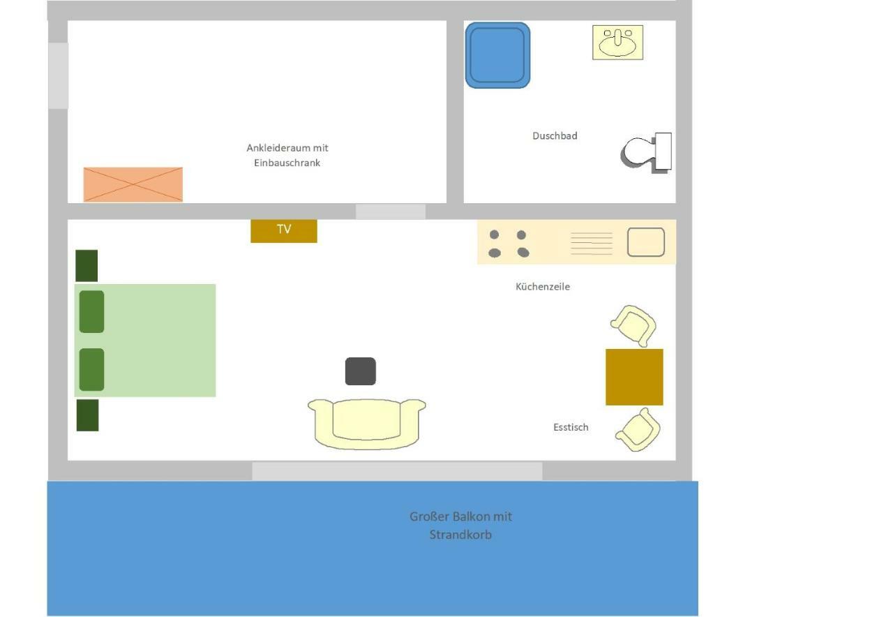 Appartements Fischerhus Glowe Esterno foto